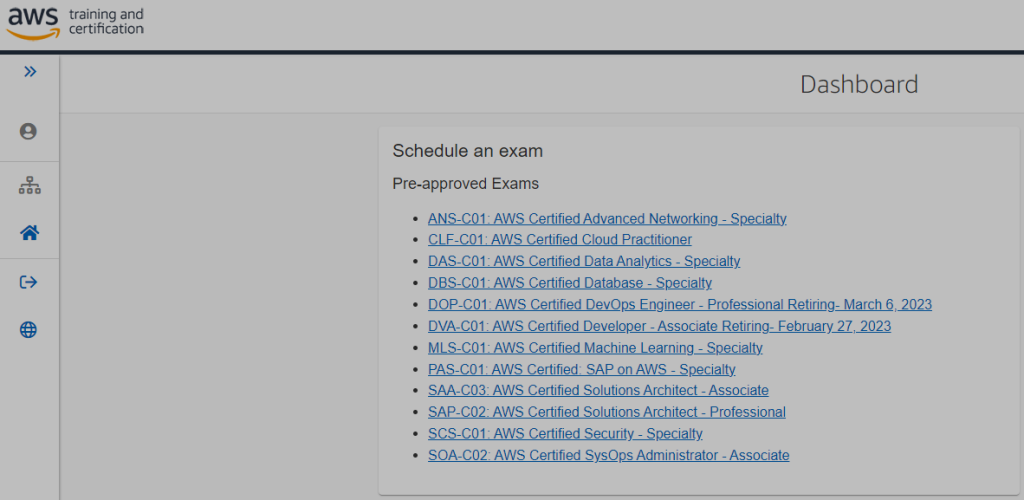 AWS Vouchers